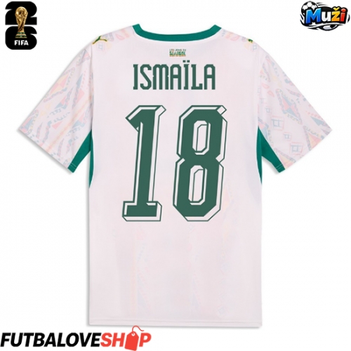 Dres Senegal Ismaila Sarr #18 Domáci MS 2026 Krátky Rukáv